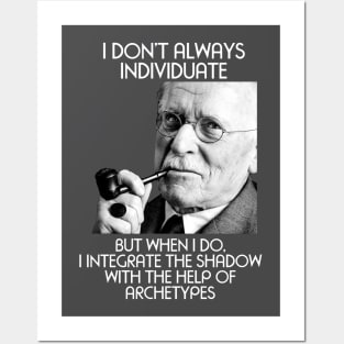 CARL JUNG - Individuate 2 Posters and Art